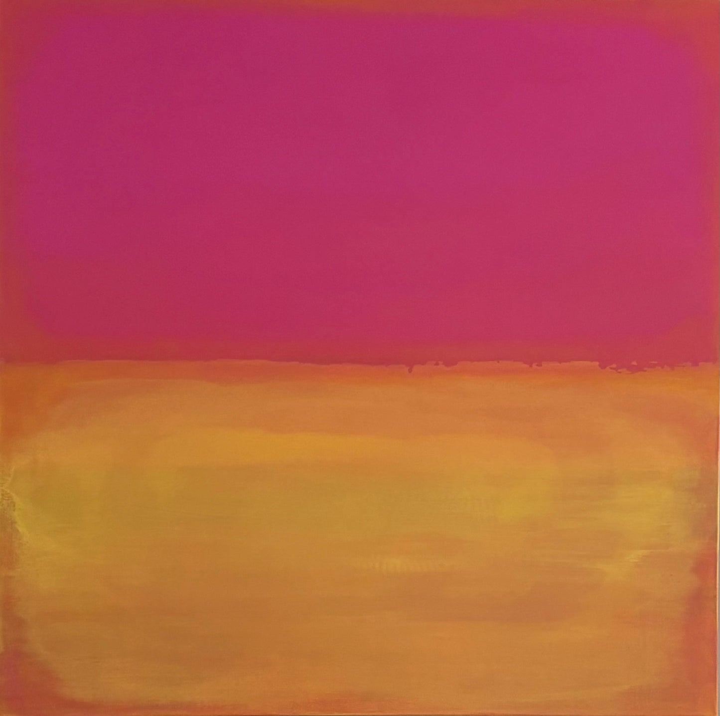 Saffron Glow 36x36"
